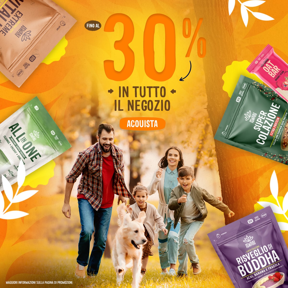 Fino al 30% in tutto il negozio